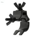 12X Alum Stage Light Truss Hook Clamp 10kg for Moving Head Light Par Light Black.