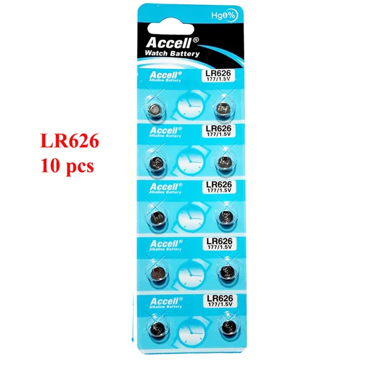 10%20pcs%20AG4%20LR626%20CX177%206.8%202.6%20mm%201.55V%20Alkaline%20button%20cell%20battery%20-%20Image%202