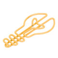 Paper Clips, Plating Process Bulb Shape Rust Prevention Metallic Paper Clips for Student for File Classification.