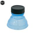 6PC Reusable Creative Bottle Top Lid Plastic Water Dispenser Lid Protector Cap Waterproof Gasproof Practical Can Seal Cover.
