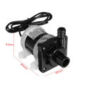 DC 12V Solar Powered Water Pump Motor 700L/H Brushless Magnetic Submersible Water Pumps. 