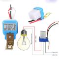Automatic On Off Street Light Switch Photo Control Sensor AS-10 for AC 220V 10A Rainproof Day Night Auto On Off light Sensor switch Photocell LDR switch Sokal Sondha Automatic light. 