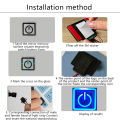LED dimmer 12-24V touch sensor switch 5A touch dimmer for Bathroom mirror light. 