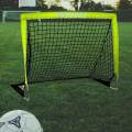 Kids Soccer Goal Practice Easy Assembly with Inflator Stakes Soccer Training Gear for. 