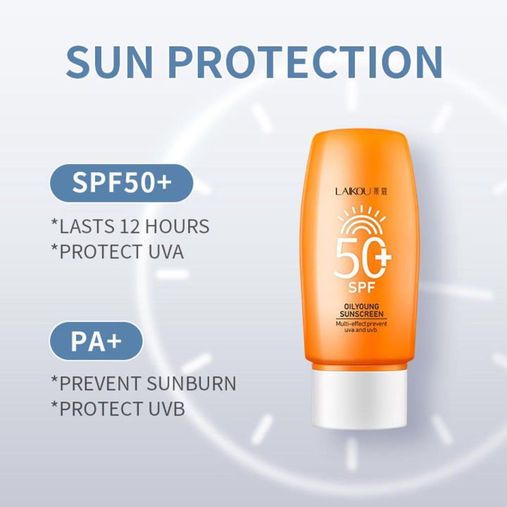 LAIKOU Whitening  SUNSCREEN SPF50+PA+ - 50Gm
