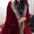 High Quality Velvet Shawl for Women Soft Winter Wear with Stone Work Elegant Design.