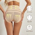 Women's Body Shaping Panties Belly Tightening Pants Body Lifting High Waist Tummy Control Hip Breathable Bottoming Underwear. 