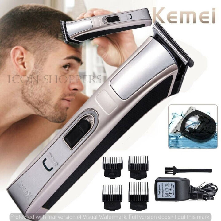 Kemei_ KM-5017 Professional Rechargeable Hair & Beard Clipper Trimmer For Men