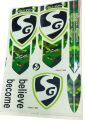 SG Plastic Cricket Bat Stickers by Farhan Sports 365 - Personalize Your Cricket Bat with Quality Stickers. 