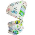 Autumn Winter Girl Baby Hat Cotton Boy Hat Scarf Set Children Beanies Cap Outdoor Warm Newborns Toddlers Caps Kids Head Cover. 