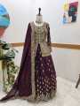 Readymade Georgette Embroidered Party Dress -22. 