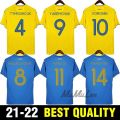 Ukraine Soccer Jerseys Home yellow Vitaliy Mykolenko Oleksandr Zinchenko Ruslan Malinovskyi Viktor Tsygankov football. 