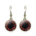 【beauty code store】Rinnegan Eyes Drop Glass Dome Cabochon Jewelry Accessories Anime Cosplay Lover Gift Vintage Earrings for. 