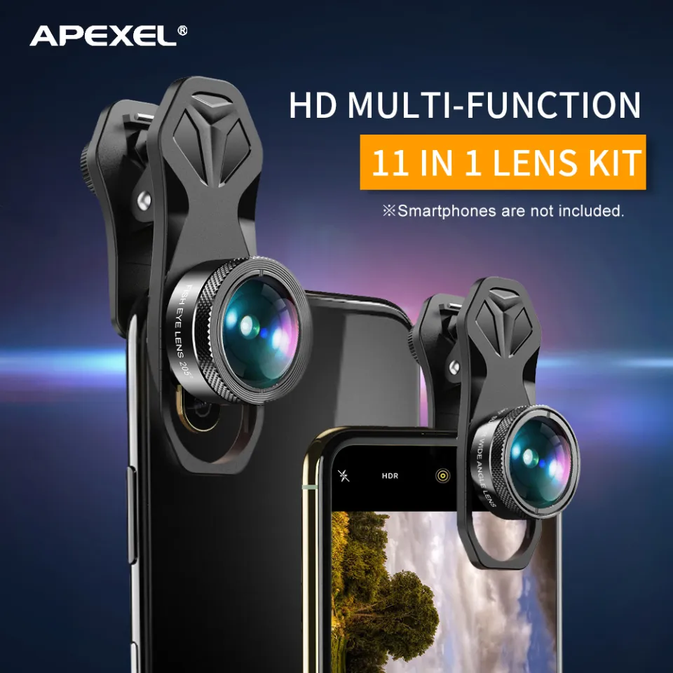 APEXEL APL-DG11 Universal Professional HD Phone Camera Lens Kit
