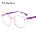 Blue Light Blocking Glasses for Kids Computer Glasses Silicone Frame Clear Lens Girl Boy Video Gaming Children Safety Eyewear. 