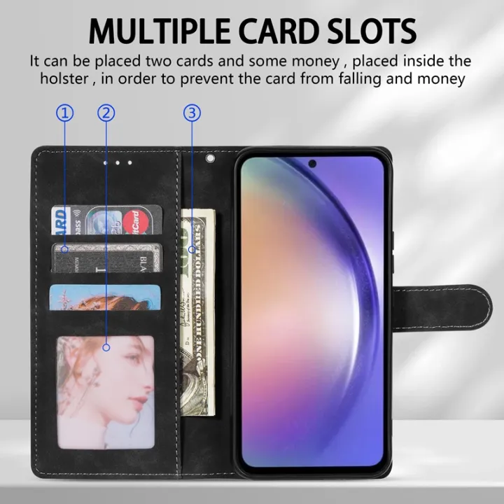 Wallet%20With%20Card%20Slot%20Holder%20Magnetic%20Flip%20Leather%20Case%20For%20Samsung%20Galaxy%20A03%20A04%20A04s%20A04e%20A10%20A12%20A13%20A14%20A21s%20A22%20A23%20Cover%20-%20Image%202