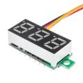 LED Display Mini 0.36 inch DC 0-100V Digital Voltmeter 100V Volt Panel Indicator Monitor Voltage Meter - Compact LED Voltage Display Solution. 