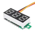 LED Display Mini 0.36 inch DC 0-100V Digital Voltmeter 100V Volt Panel Indicator Monitor Voltage Meter - Compact LED Voltage Display Solution. 
