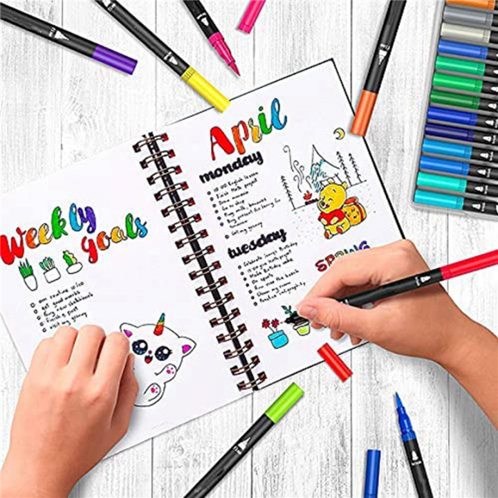 Colouring%20Pens%2048%20Colours%20Dual%20Brush%20Pens%20Felt%20Tip%20Pens%20Art%20Markers%20Drawing,%20Painting,%20Calligraphy,%20Colouring%20Books%20-%20Image%206