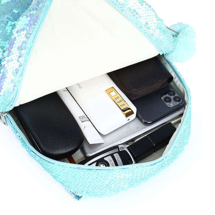 Cartoon%20laser%20glitter%20backpack,%20Korean%20version%20fashionable%20children's%20bag,%20versatile%20student%20backpack%20-%20Image%205