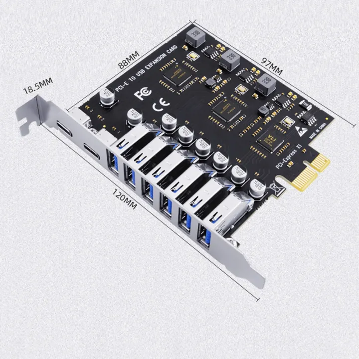 PCIE%20To%20USB%20Controller%20Card-1%20*%20PCIE%20Adapter%20Card-black%20-%20Image%208