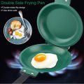 Pancake Maker Cake Porcelain Frying Pan Nonstick Healthy General Use For Gas And Induction Cooker-New 2024. 