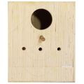 Cocktail bird breeding box (vertical). 