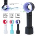 Portable Bladeless Fan Handheld USB Rechargeable Outdoor Mini Cooler No Leaf Handy Leafless Cooling Fan Desktop.