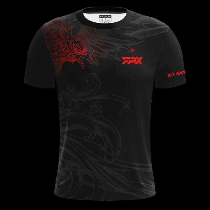 High Quality Esports Team Clothing Sports Comfortable Breathable T-Shirt Short Sleeve Oversized 100-6XL