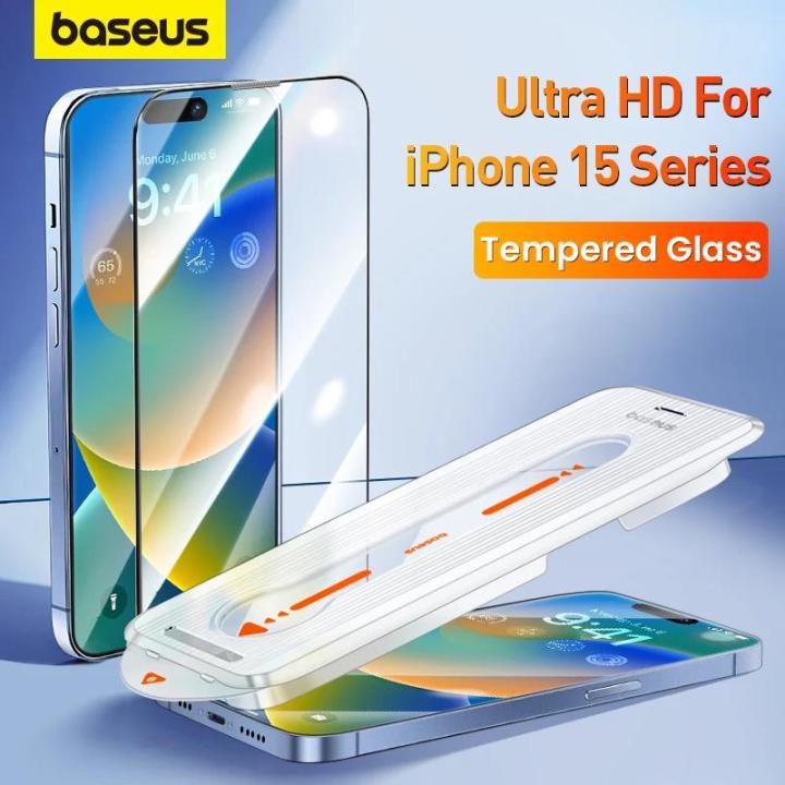 【Direct-sales】 Baseus Ultra HD Tempered for 15 Pro Plus Screen ...