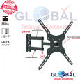 32 To 55 inch LED/LCD/PLASMA Flat Panel TV Wall Moving Mount - 14 To 55 Inch - Black. 