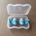 High Quality Silicone Noise Reduction Earplug | Reusable Soft Ear Protector for Sleeping, Studying, Travelling, Concert & Work. 