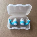 High Quality Silicone Noise Reduction Earplug | Reusable Soft Ear Protector for Sleeping, Studying, Travelling, Concert & Work. 
