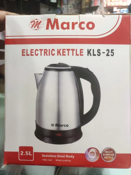 Marco%20Nova%20Electric%20Kettle%202.5%20Litter%20Kls-25%20Black%20&%20Silver%20Color%20Electric%20Kettle%20For%20Boiled%20Water%20And%20Making%20Tea%20-%20Image%203