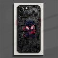 Matte Case For Xiaomi Redmi Note 11 12 12S 10 Pro 8 9 8T 11T 9S 10S 11S for Redmi 12 10C 9 12C Marvel Spiderman Iron Man Captain Abandon Abandon.