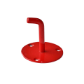 Co2 fire extinguisher wall bracket red round hanging fixer. 