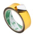 Golden Reflective Adhesive Tape Safty Warning Stripe, Masking Tape DIY Craft 19mm/30mm Width. 