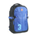 Espiral 202402 3Series Nylon Fabric Light Weight Backpack for Men - Blue and Gray.