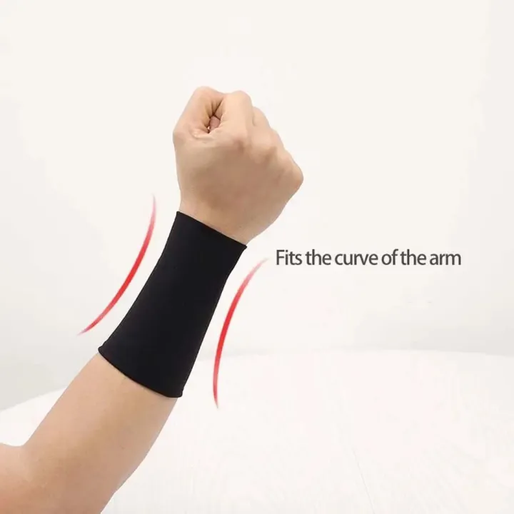 Driving%20Running%20Solid%20Color%20Outdoor%20Unisex%20For%20Men%20Women%20Sports%20Wristband%20Sunscreen%20Wrist%20Cycling%20Arm%20Sleeves%20Ice%20Silk%20Sleeves%20-%20Image%205