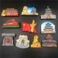 Fridge Magnet Souvenir Tian An Men The Temple of Heaven The Palace Museum Tsinghua Garden Chinese Style Refrigerator Magnets. 