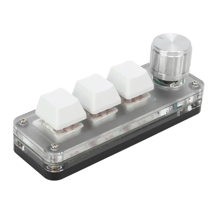 Gaming%C2%A0Keyboard,%20Mini%20Keypad%20Portable%203%20Key%20White%20for%20Laboratory%20-%20Image%206