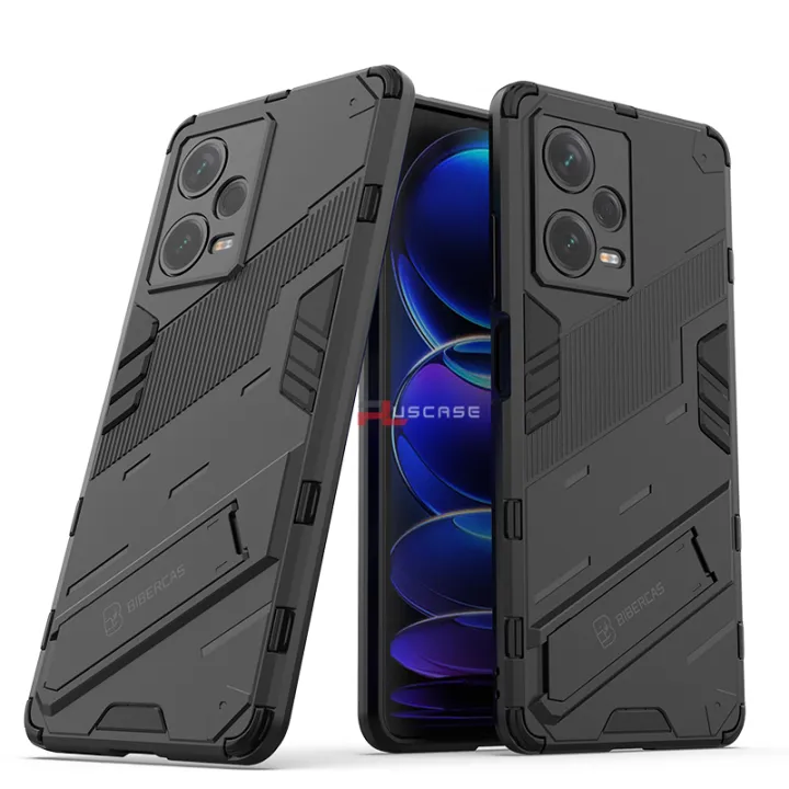 PlusCase%20for%20Xiaomi%20Redmi%20Note%2012%20Pro+%20Plus%205G%20Stand%20Shockproof%20Phone%20Case%20Lens%20Camera%20Protection%20Armor%20Hard%20Casing%20-%20Image%202