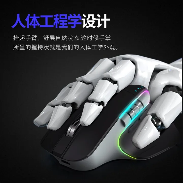 Cimetech%20TM-015%20Mouse%20Wired%20Wireless%20Bluetooth%20Tri-Mode%20Dual%20Scroll%20Wheel%20RGB%20Rechargeable%20Ergonomic%20Mouse%20PC%20Office%20Mute%20Mice%20-%20Image%203