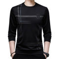 Trendsetter -Upscale Living -Black Polyester Full Sleeve T Shirt For Men- Inventive Choice Qualityful - Easy To care and Longive.