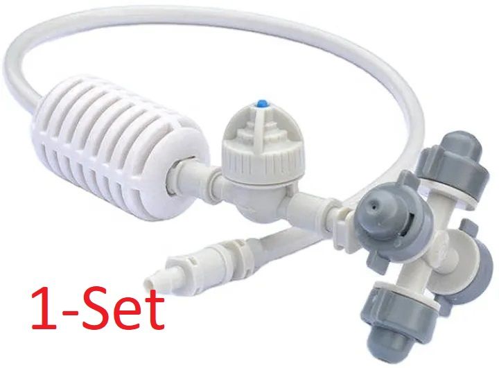 Four Outlet Garden Hanging Fogger Sprinkler Irrigation System for Watering, Cooling & Humidity Control in Garden Watering and Temperature Control in Livestock Farms.