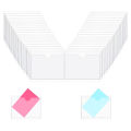 36Pcs Self-Adhesive Label Card Holder Index Pockets Holder 6X8.5cm. 