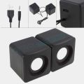 Multimedia Mini Speaker Small Speaker Home Desktop Notebook Mini Multimedia USB Wired Audio Laptop  2.0. 