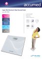 Rossmax Accumed Body Weight Scale. 