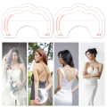 2/10pcs Disposable Chest Pull Tape Clear Self-adhesive Women Strapless Bra Chest Patch Lifting Seamless Invisible Chest Paste.