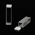 Quartz Cuvette,Spectrophotometer Cuvettes 10 mm Path Length, 45mm Height, 3.5 ML Capacity - 2 PCS - Transparent. 